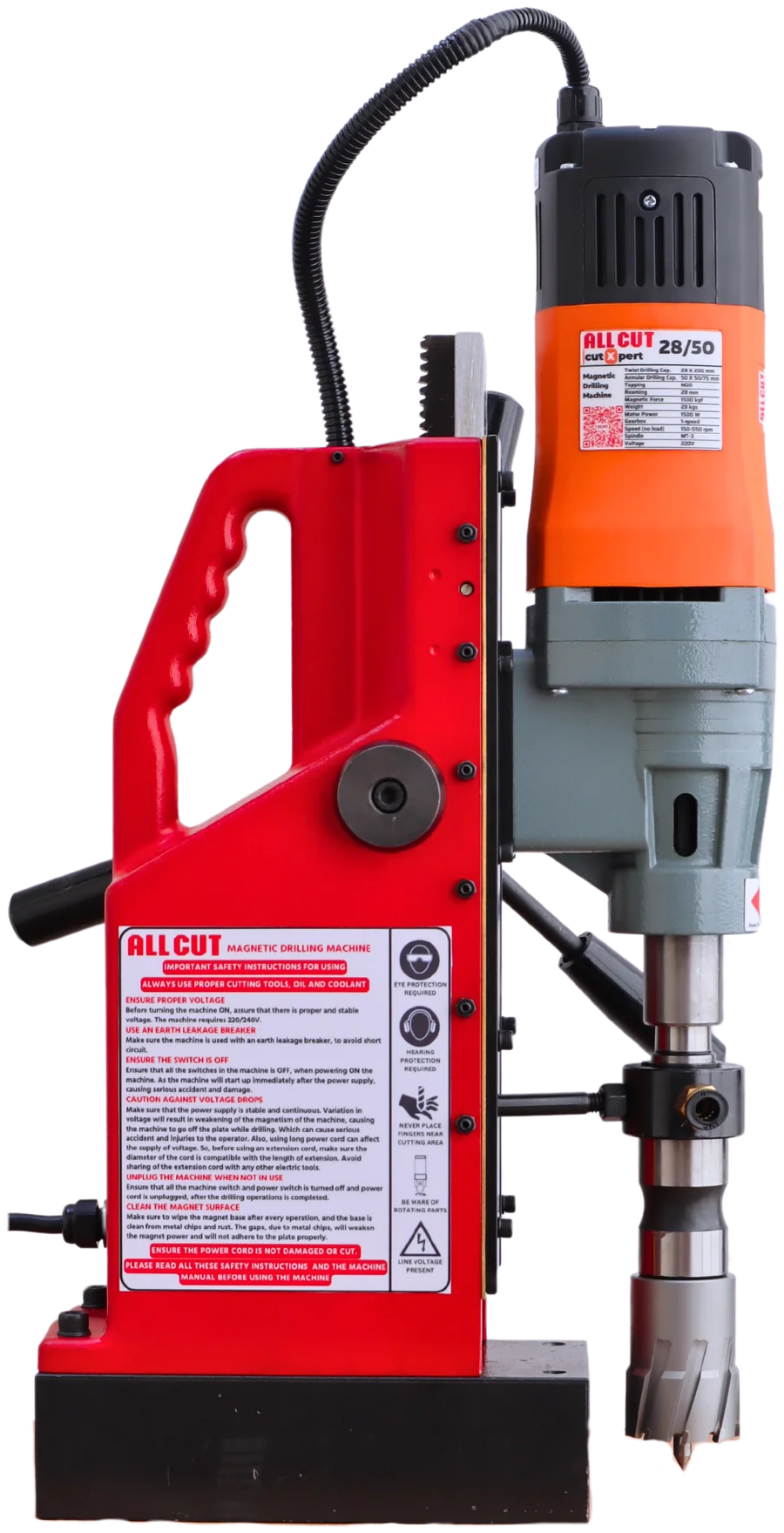 cutXpert 28/50 V — Magnetic drill machine, view 4 of 4