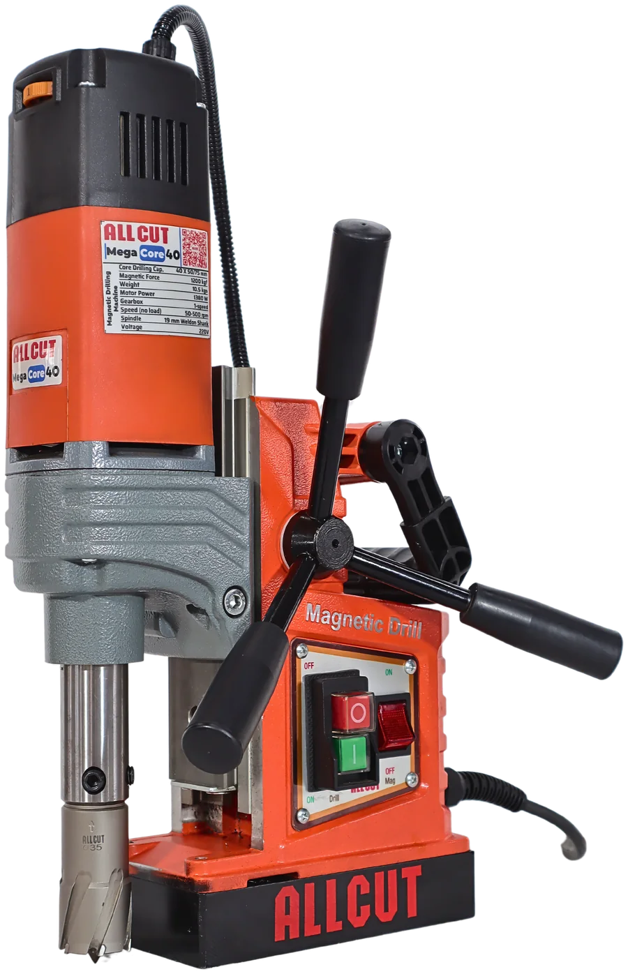 MegaCore 40 — Magnetic drill machine