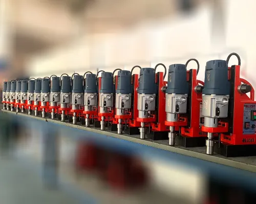 Drills in a row before testing
